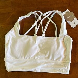 Buffbunny Revolution Sports Bra- White